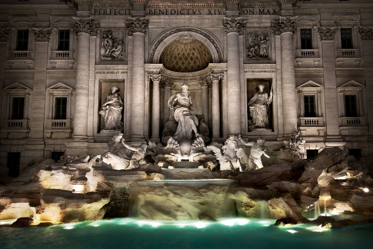 Fontana di Trevi u Rimu